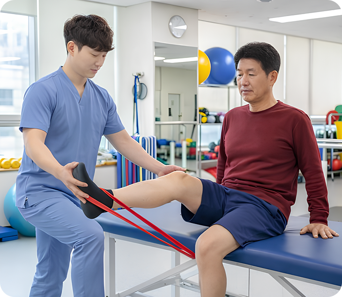 스포츠재활 장면